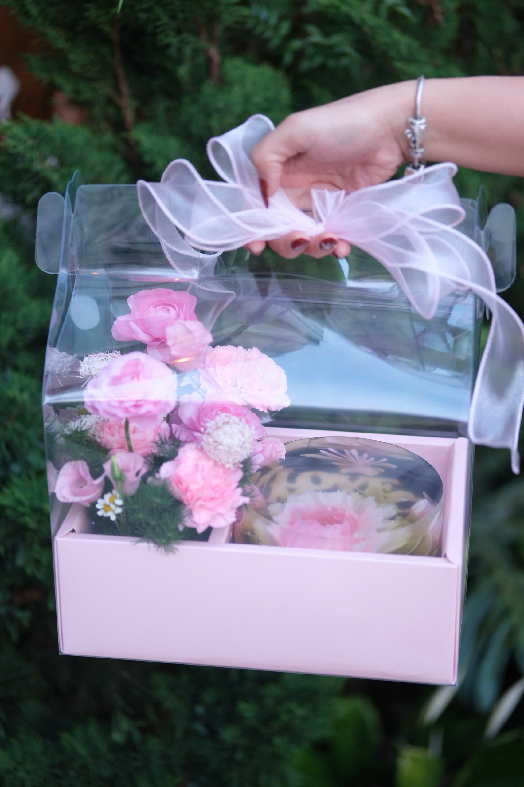 Flower & Jelly 3d cake